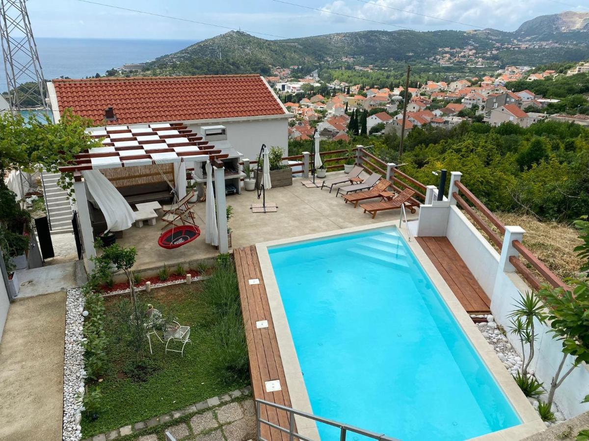 Villa My Rose With A Private Pool Mlini Ngoại thất bức ảnh