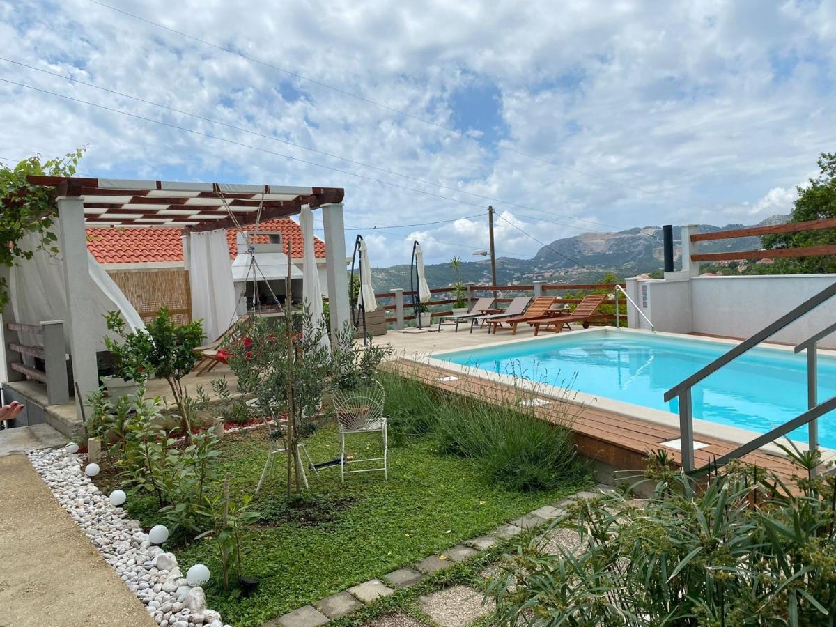 Villa My Rose With A Private Pool Mlini Ngoại thất bức ảnh
