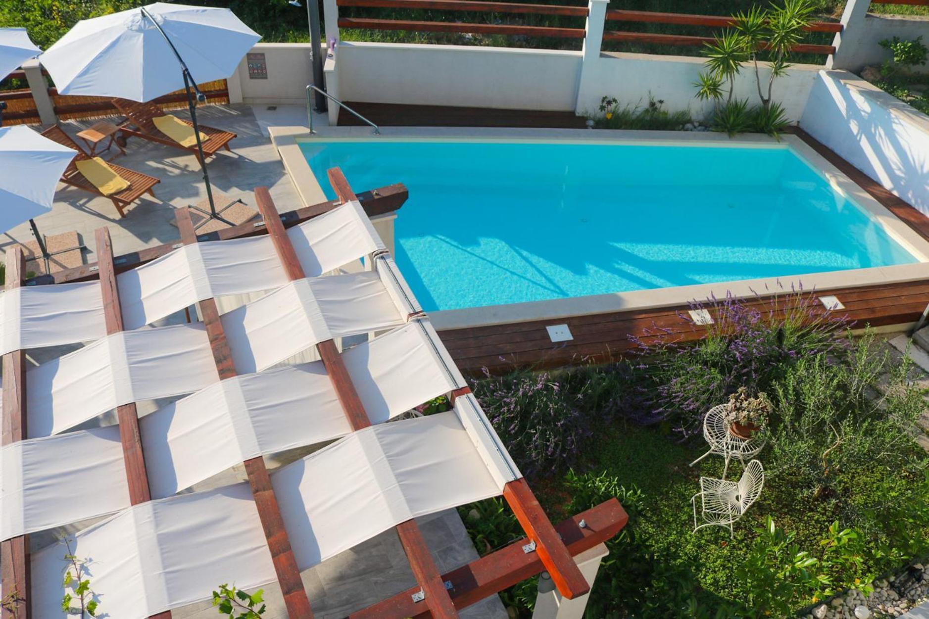 Villa My Rose With A Private Pool Mlini Ngoại thất bức ảnh