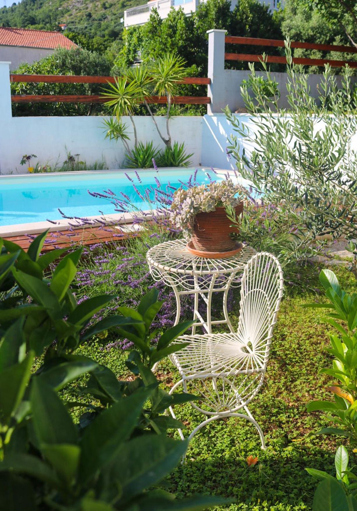 Villa My Rose With A Private Pool Mlini Ngoại thất bức ảnh