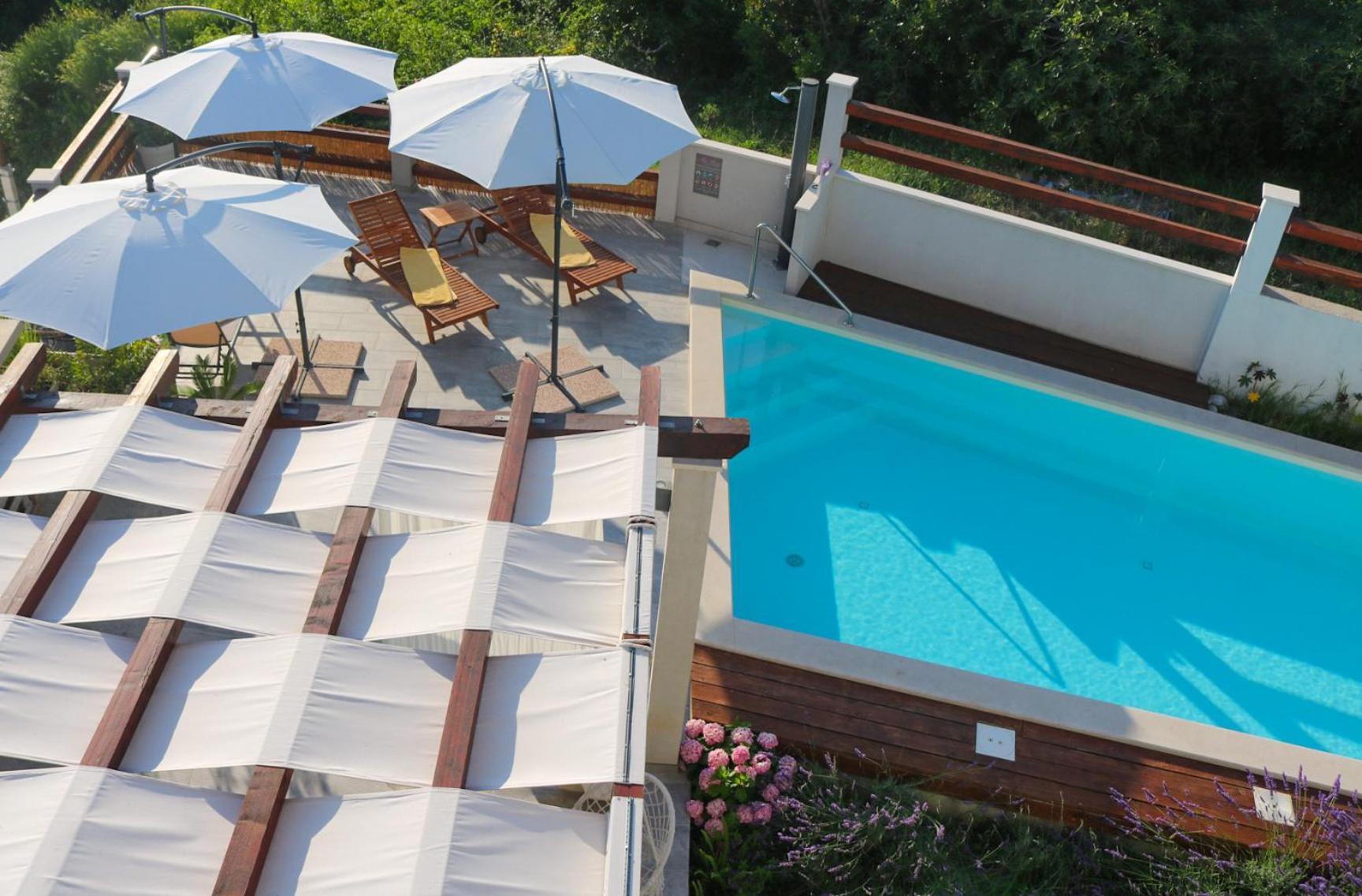 Villa My Rose With A Private Pool Mlini Ngoại thất bức ảnh