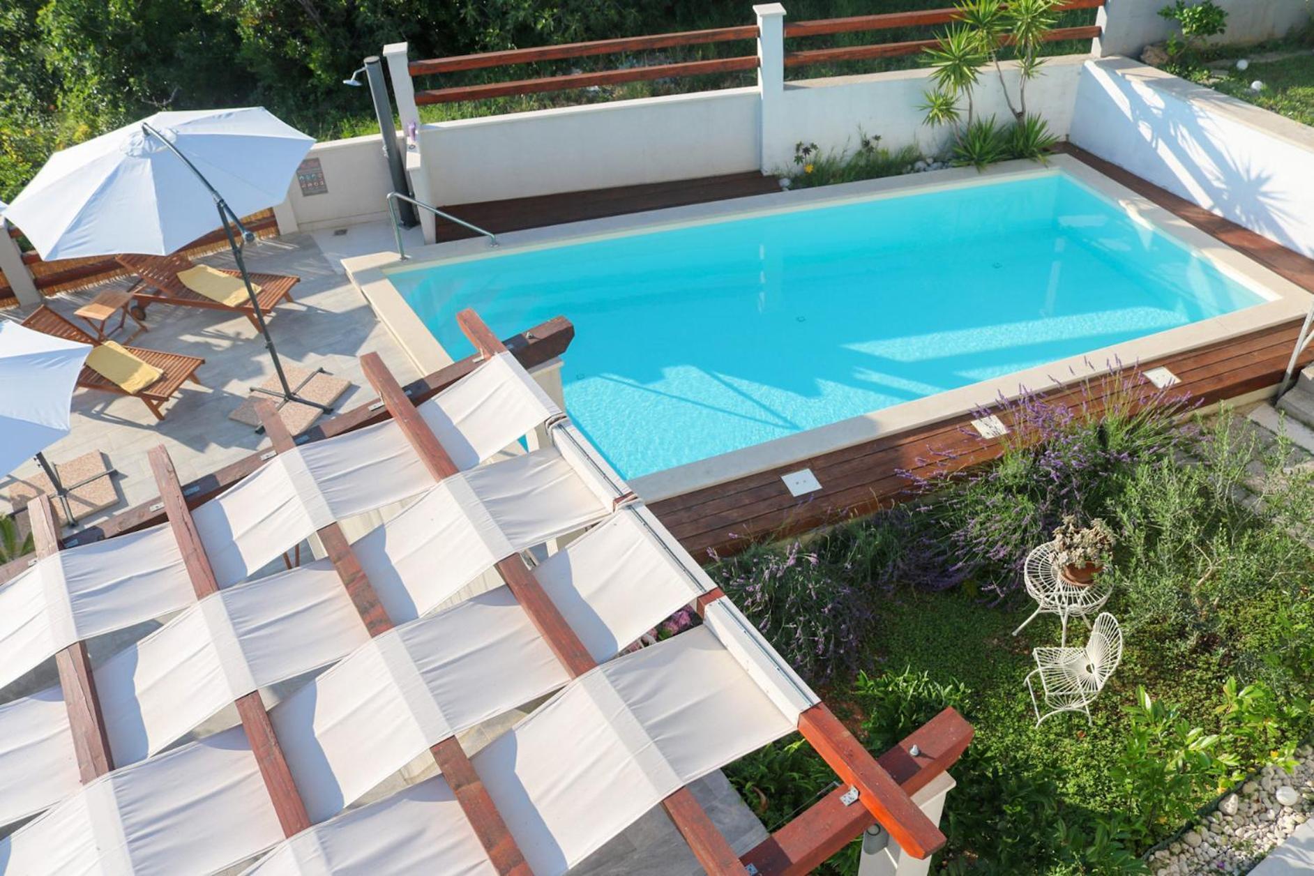 Villa My Rose With A Private Pool Mlini Ngoại thất bức ảnh